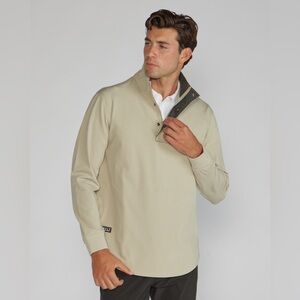 NWT BYLT Elite+ Fairway Drop-Cut Pullover in Dry Sage